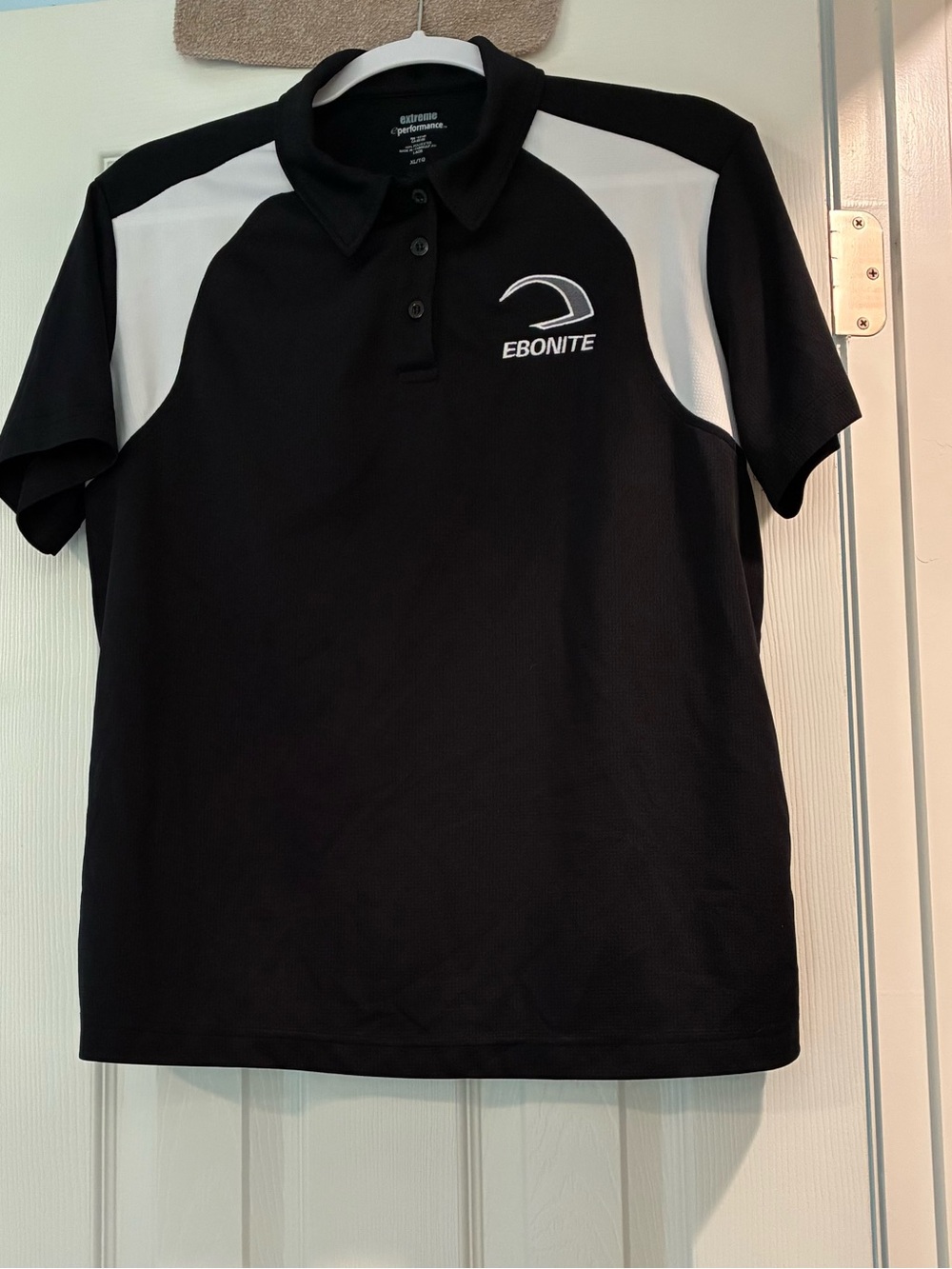 Ebonite Women’s Black & White Extreme Performance Polo